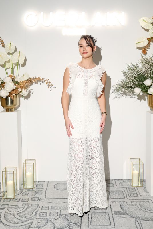 MINNIE MILLS at Grand Opening Celebration of Guerlain Wellness Spa in New York City 12/04/2025