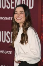 MIRANDA COSGROVE at The Housemaid Premiere in Los Angeles 12/15/2025