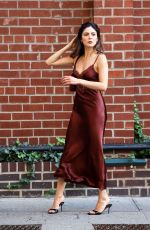 MONICA BARBARO on the Set of One Night Only in New York City 09/26/2025
