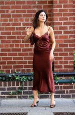 MONICA BARBARO on the Set of One Night Only in New York City 09/26/2025