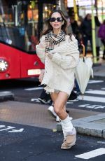 MYLEENE KLAAS Out at Charing Cross Road in London 11/29/2025