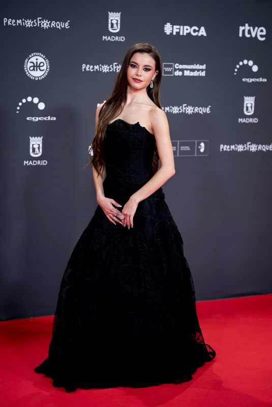 NADIA VILAPLANA at 31st Jose Maria Forque Awards in Madrid 12/13/2025