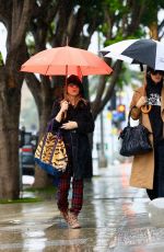 NICKY and KATHY HILTON Out Shopping in West Hollywood 12/24/2025