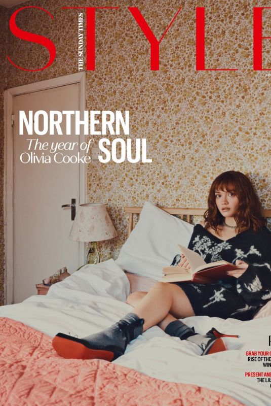 OLIVIA COOKE on the Cover of Sunday Times Style, December 2025