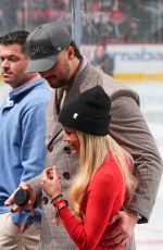 OLIVIA DUNNE at Buffalo Sabres vs New Jersey Devils Game at Prudential Center in Newark 12/21/2025