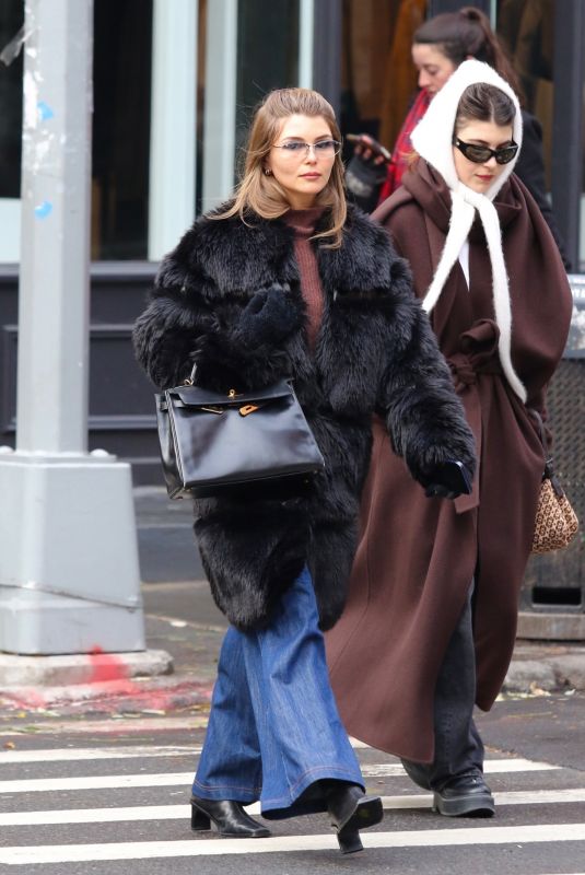OLIVIA JADE Out with a Friend in New York City 12/06/2025