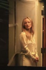 OLIVIA WILDE Film Night Scenes for Behemoth in Los Angeles 12/10/202