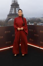 OONA CHAPLIN at Avatar: Fire and Ash Photocall at Hotel Shangri-La in Paris 12/04/2025