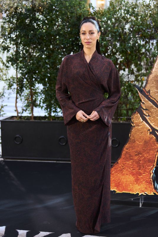 OONA CHAPLIN at Avatar: Fire and Ash Photocall in Madrid 12/09/2025