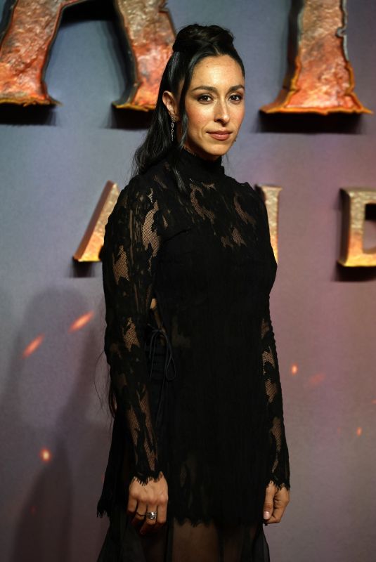 OONA CHAPLIN at Avatar: Fire and Ash Premiere in London 12/11/2025