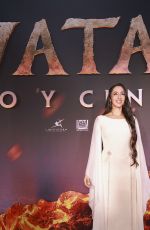 OONA CHAPLIN at Avatar: Fire and Ash Premiere in Mexico City 12/15/2025
