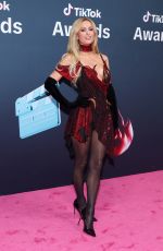 PARIS HILTON at TikTok Awards 2025 at Hollywood Palladium in Los Angeles 12/18/2025