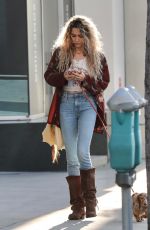 PARIS JACKSON Out Shopping with Her Dog Malachi in Los Angeles 12/16/2025