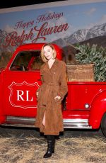 PHOEBE DYNEVOR at Ralph Lauren Holiday Experience in West Hollywood 12/05/2025
