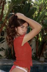 PRESLEY ELISE at a Photoshoot, December 2025