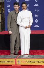 PRIYANKA CHOPRA at Jonas Brothers Hand and Footprint Ceremony in Los Angeles 12/03/2025