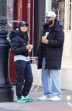 RACHEL ZEGLER and Nathan Louis Fernand Out for Coffee in New York City 12/01/2025