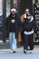 RACHEL ZEGLER and Nathan Louis Fernand Out for Coffee in New York City 12/01/2025