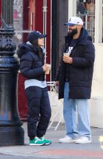 RACHEL ZEGLER and Nathan Louis Fernand Out for Coffee in New York City 12/01/2025