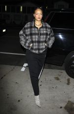 RIHANNA Arrives at Giorgio Baldi in Santa Monica 12/20/2025