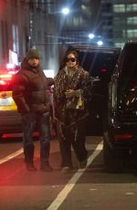 RIHANNA Enjoys a Late-night Stroll with a Friend in New York City 12/02/2025