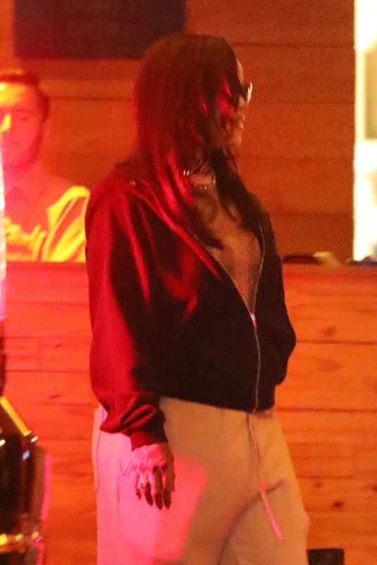 RIHANNA Leaves Miami After Joining A$AP Rocky for His Art Basel Ray-Ban Event 12/05/2025