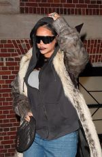 RIHANNA Leaves San Vicente Members Club in New York City 12/07/2025