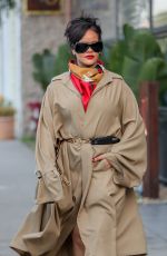 RIHANNA Out for a Meeting in Hollywood 12/12/2025