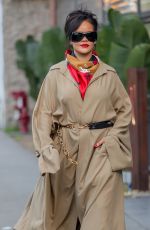 RIHANNA Out for a Meeting in Hollywood 12/12/2025