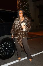 RIHANNA Out for Dinner at Caviar Russe in New York 12/30/2025