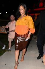 RIHANNA Supports ASAP Rocky