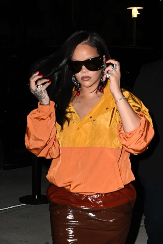 RIHANNA Supports ASAP Rocky