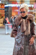 RITA ORA Arrives at Times Square Ahead of Dick Clark