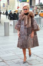 RITA ORA Arrives at Times Square Ahead of Dick Clark