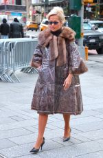 RITA ORA Arrives at Times Square Ahead of Dick Clark