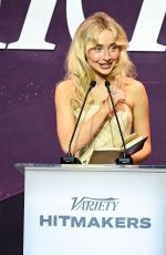 SABRINA CARPENTER at Variety Hitmakers 2025 in Los Angeles 12/06/2025