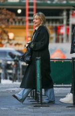 SABRINA CARPENTER Leaves Bar Pitti in New York City 12/16/2025