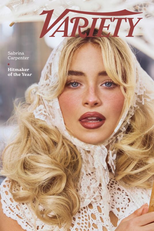 SABRNA CARPENTER in Variety Magazine, December 2025