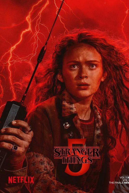 SADIE SINK - Stranger Things Season 5 Poster