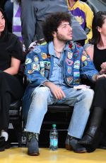 SELENA GOMEZ and Benny Blanco at L.A. Lakers vs New Orleans Pelicans game in Los Angeles 11/30/2025