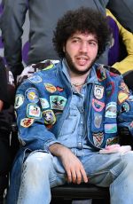 SELENA GOMEZ and Benny Blanco at L.A. Lakers vs New Orleans Pelicans game in Los Angeles 11/30/2025