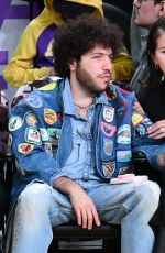 SELENA GOMEZ and Benny Blanco at L.A. Lakers vs New Orleans Pelicans game in Los Angeles 11/30/2025