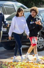 SELENA GOMEZ and Benny Blanco Out for a Walk in Beverly Hills 12/01/2025