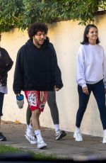 SELENA GOMEZ and Benny Blanco Out for a Walk in Beverly Hills 12/01/2025