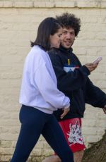 SELENA GOMEZ and Benny Blanco Out for a Walk in Beverly Hills 12/01/2025