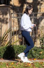 SELENA GOMEZ and Benny Blanco Out for a Walk in Beverly Hills 12/01/2025