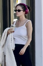 SELENA GOMEZ Out and About in Beverly Hills 12/27/2025