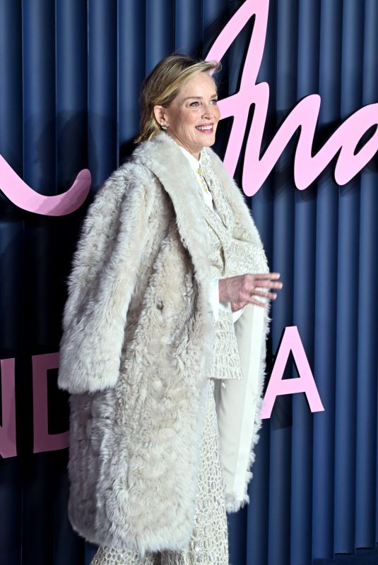 SHARON STONE at Fashion Awards 2025 in London 12/01/2025
