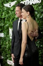 SUTTON FOSTER and Hugh Jackman at 35th Gotham Film Awards in New York City 12/01/2025