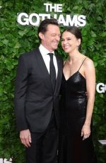 SUTTON FOSTER and Hugh Jackman at 35th Gotham Film Awards in New York City 12/01/2025
